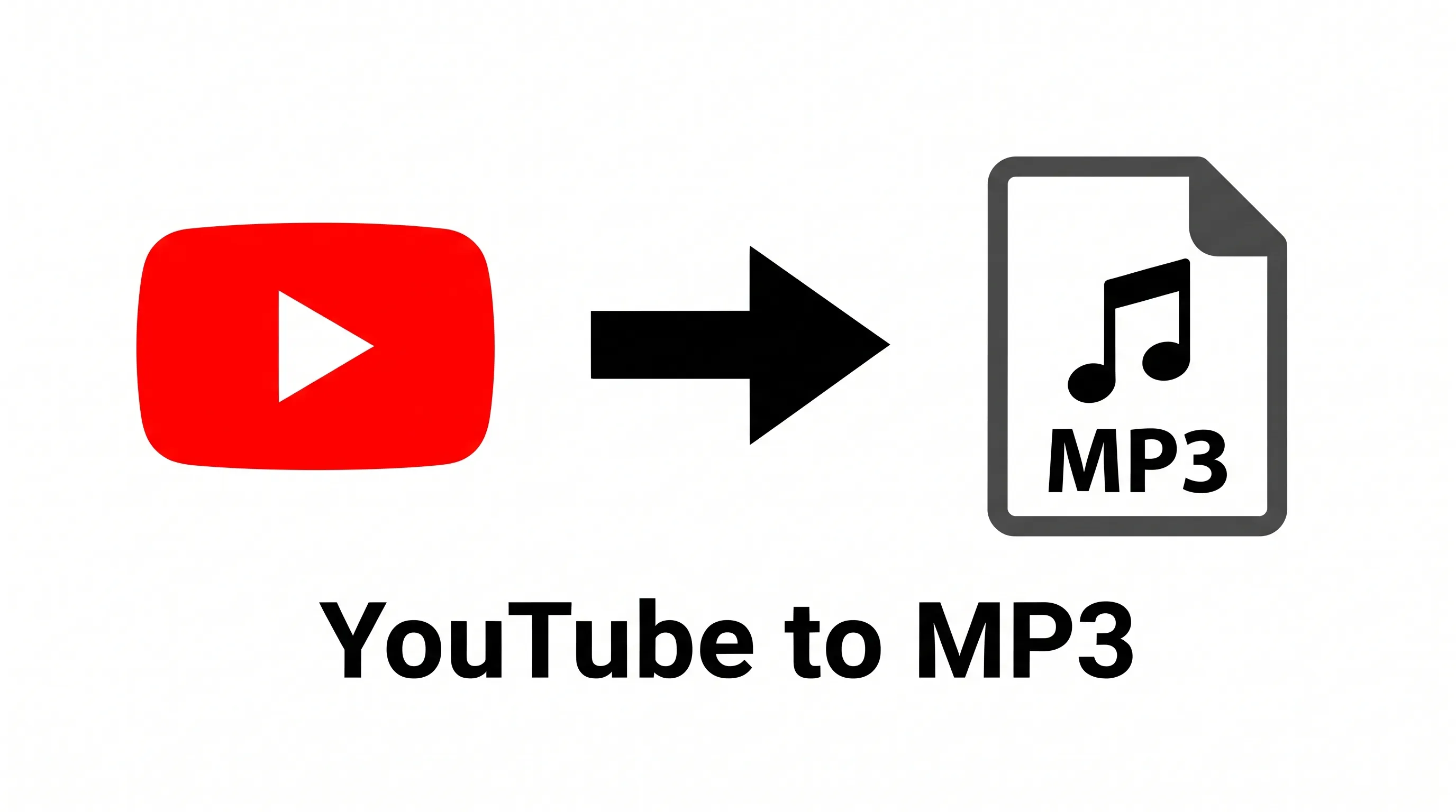 youtube to mp3 conversion process from video URL to audio file